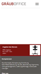 Mobile Screenshot of graeuboffice.ch